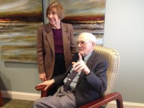My Mom and Dad at the Grand Opening