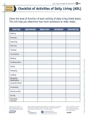 Activities of Daily Living