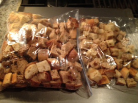 stuffing-croutons