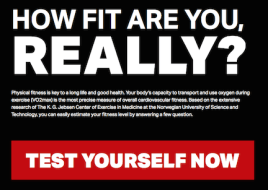 fitness age calculator