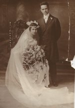 Grandpa and Grandma were married at the church in 1918.